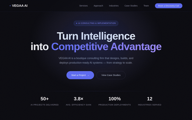 VEGAA AI Demo